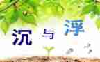 大班沉与浮教案反思最新5篇
