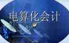 电算化实训的心得体会5篇