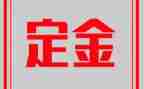 定金合同优秀5篇