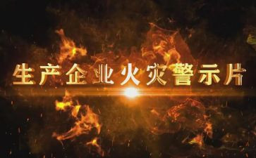 看警示片后的心得体会5篇