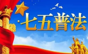 七五工作总结7篇