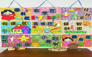 区角环境创设心得体会7篇