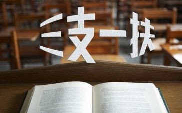 三支一扶工作总结范文5篇