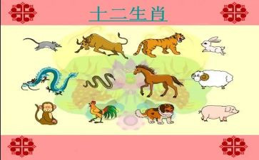 幼儿园大班《十二生肖》教案模板8篇