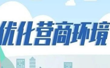营商优化心得体会7篇