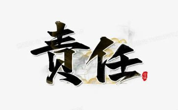 工作责任的心得体会优质6篇