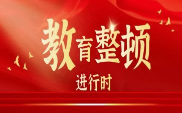 政法教育整顿工作总结7篇